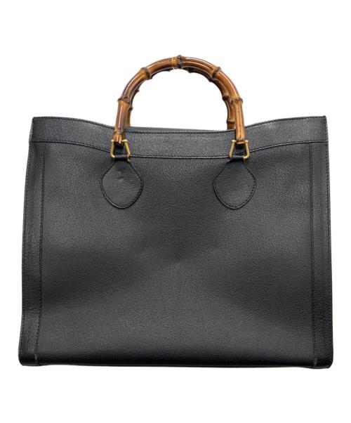 GUCCI（グッチ）GUCCI (グッチ) ハンドバッグ ブラックの古着・服飾アイテム