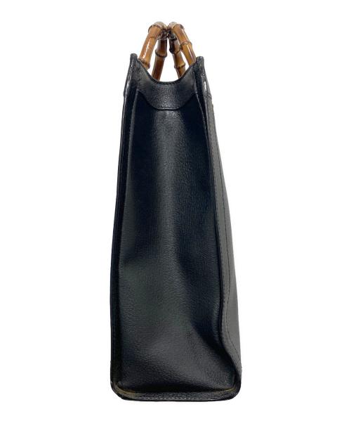 GUCCI（グッチ）GUCCI (グッチ) ハンドバッグ ブラックの古着・服飾アイテム