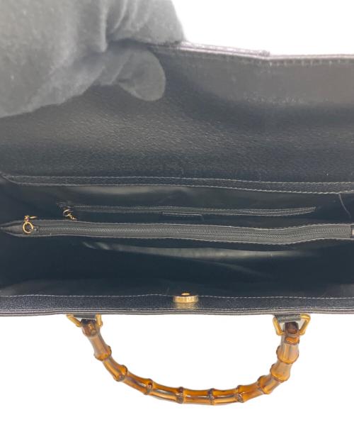 GUCCI（グッチ）GUCCI (グッチ) ハンドバッグ ブラックの古着・服飾アイテム