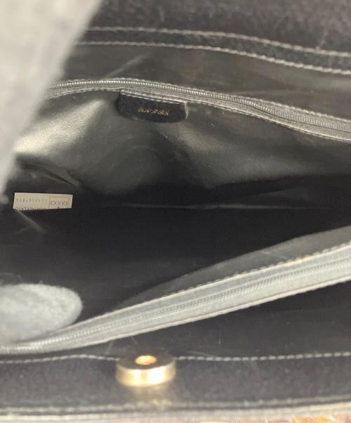 GUCCI（グッチ）GUCCI (グッチ) ハンドバッグ ブラックの古着・服飾アイテム