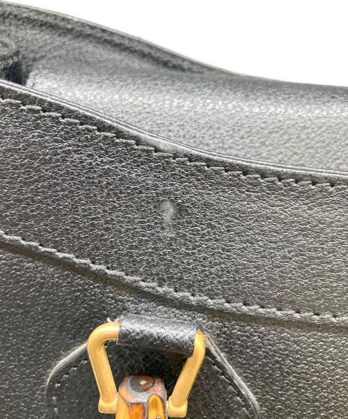 GUCCI（グッチ）GUCCI (グッチ) ハンドバッグ ブラックの古着・服飾アイテム