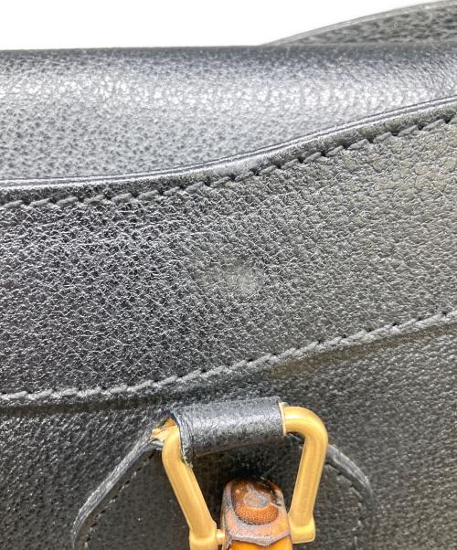 GUCCI（グッチ）GUCCI (グッチ) ハンドバッグ ブラックの古着・服飾アイテム