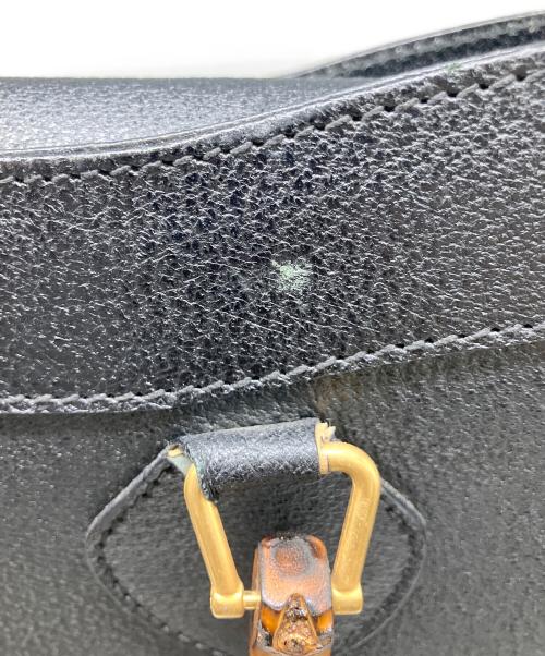 GUCCI（グッチ）GUCCI (グッチ) ハンドバッグ ブラックの古着・服飾アイテム