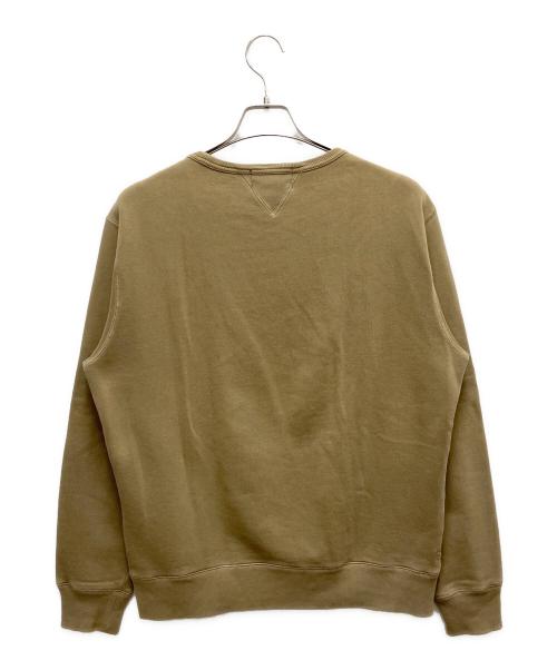 RRL（ダブルアールエル）RRL (ダブルアールエル) スウェット　TRAINING ACADEMY ベージュ サイズ:SIZE Mの古着・服飾アイテム