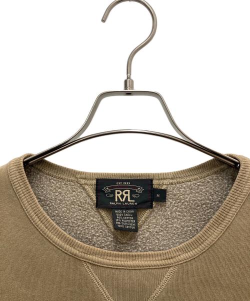 RRL（ダブルアールエル）RRL (ダブルアールエル) スウェット　TRAINING ACADEMY ベージュ サイズ:SIZE Mの古着・服飾アイテム