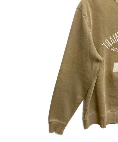 RRL（ダブルアールエル）RRL (ダブルアールエル) スウェット　TRAINING ACADEMY ベージュ サイズ:SIZE Mの古着・服飾アイテム