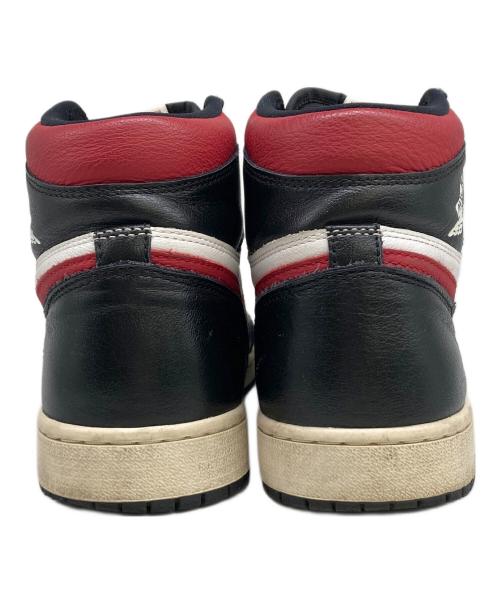NIKE（ナイキ）NIKE (ナイキ) AIR JORDAN 1 RETRO HIGH OG BRED TOE ブラック×ホワイト サイズ:SIZE 26.5cmの古着・服飾アイテム