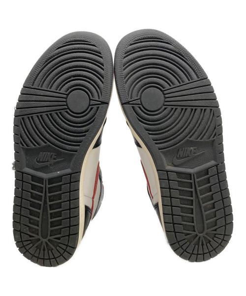 NIKE（ナイキ）NIKE (ナイキ) AIR JORDAN 1 RETRO HIGH OG BRED TOE ブラック×ホワイト サイズ:SIZE 26.5cmの古着・服飾アイテム