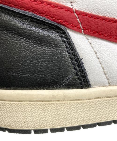 NIKE（ナイキ）NIKE (ナイキ) AIR JORDAN 1 RETRO HIGH OG BRED TOE ブラック×ホワイト サイズ:SIZE 26.5cmの古着・服飾アイテム