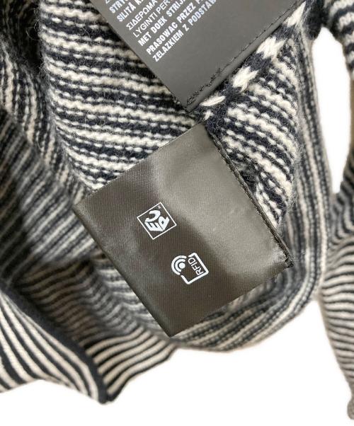 PRADA（プラダ）PRADA (プラダ) ニット ブラック×ホワイト サイズ:SIZE 44の古着・服飾アイテム