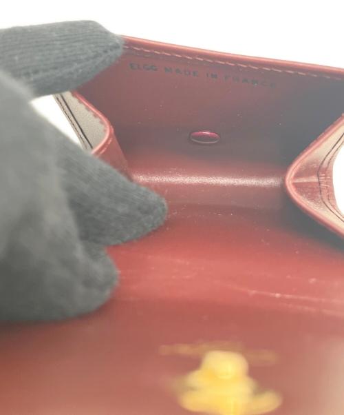 Cartier（カルティエ）Cartier (カルティエ) コインケース　マストライン ボルドーの古着・服飾アイテム