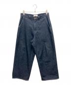 Wrangler×UNFOLLOWラングラー×アンフォロー）の古着「デニムパンツ」｜インディゴ