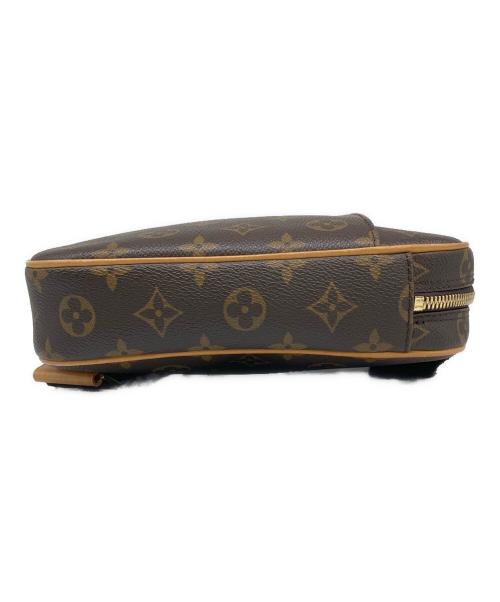 LOUIS VUITTON（ルイ ヴィトン）LOUIS VUITTON (ルイ ヴィトン) ポシェット　ポシェットガンジュ ブラウンの古着・服飾アイテム