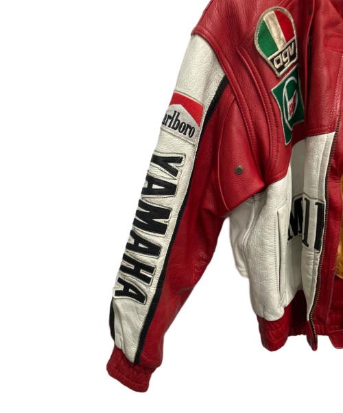 PLICANA（プリカーナ）PLICANA (プリカーナ) レザージャケット　マルボロ レッド サイズ:SIZE Lの古着・服飾アイテム