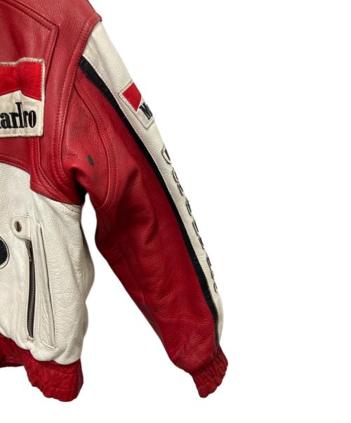 PLICANA（プリカーナ）PLICANA (プリカーナ) レザージャケット　マルボロ レッド サイズ:SIZE Lの古着・服飾アイテム