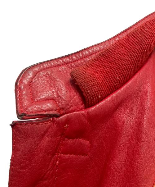 PLICANA（プリカーナ）PLICANA (プリカーナ) レザージャケット　マルボロ レッド サイズ:SIZE Lの古着・服飾アイテム