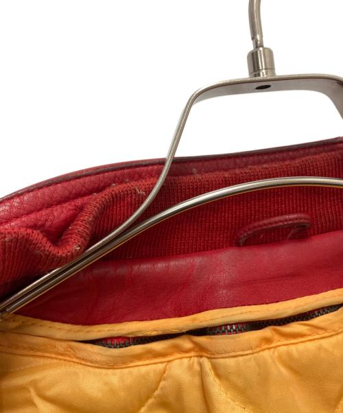 PLICANA（プリカーナ）PLICANA (プリカーナ) レザージャケット　マルボロ レッド サイズ:SIZE Lの古着・服飾アイテム