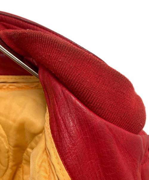 PLICANA（プリカーナ）PLICANA (プリカーナ) レザージャケット　マルボロ レッド サイズ:SIZE Lの古着・服飾アイテム