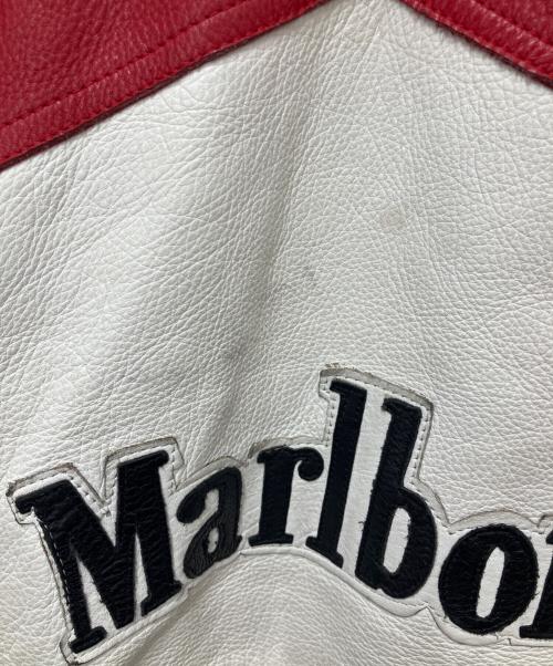 PLICANA（プリカーナ）PLICANA (プリカーナ) レザージャケット　マルボロ レッド サイズ:SIZE Lの古着・服飾アイテム