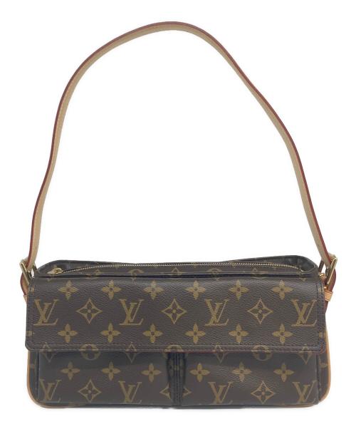 LOUIS VUITTON（ルイ ヴィトン）LOUIS VUITTON (ルイ ヴィトン) ショルダーバッグ　ヴィバシテMM ブラウンの古着・服飾アイテム