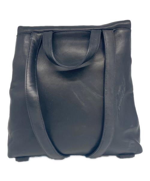 CHANEL（シャネル）CHANEL (シャネル) レザーリュック ブラックの古着・服飾アイテム