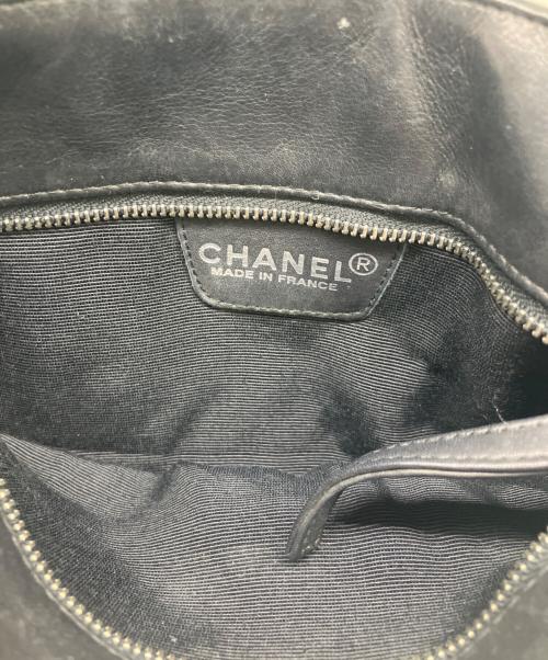 CHANEL（シャネル）CHANEL (シャネル) レザーリュック ブラックの古着・服飾アイテム