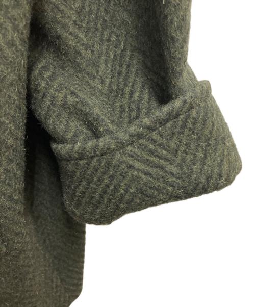 GALLARDA GALANTE（ガリャルダガランテ）GALLARDA GALANTE (ガリャルダガランテ) モヘヤシャギーハーフコート グリーン サイズ:SIZE Freeの古着・服飾アイテム