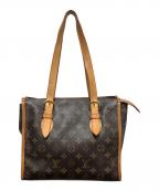 LOUIS VUITTONルイ ヴィトン）の古着「ショルダーバッグ　ポパンクール オ」｜ブラウン