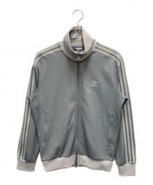 adidas（アディダス）の古着「トラックジャケット」｜グレー