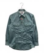 DIESELディーゼル）の古着「シャツジャケット」｜グリーン