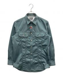 DIESEL（ディーゼル）の古着「シャツジャケット」｜グリーン