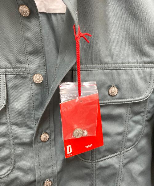 DIESEL（ディーゼル）DIESEL (ディーゼル) シャツジャケット グリーン サイズ:SIZE XS 未使用品の古着・服飾アイテム