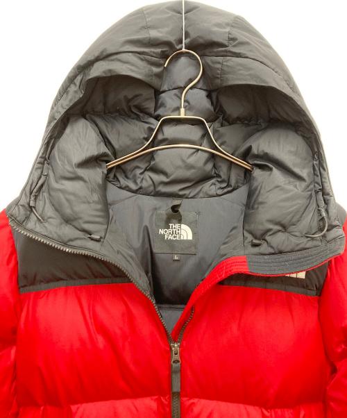 THE NORTH FACE（ザ ノース フェイス）THE NORTH FACE (ザ ノース フェイス) ダウンジャケット　ヌプシフーディー レッド サイズ:SIZE Lの古着・服飾アイテム