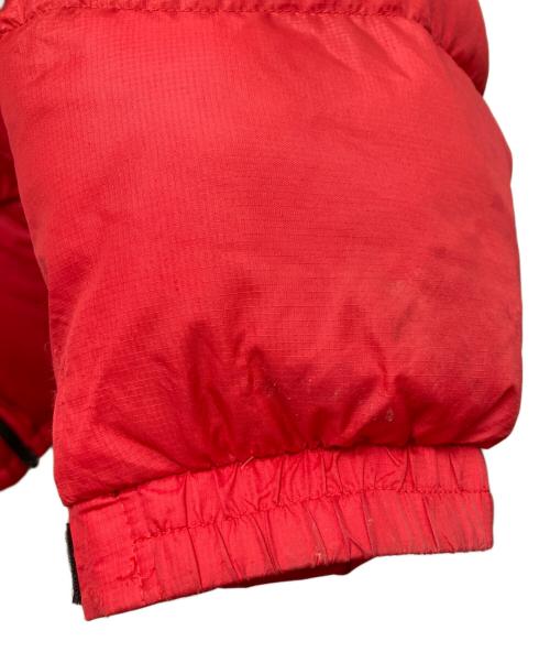 THE NORTH FACE（ザ ノース フェイス）THE NORTH FACE (ザ ノース フェイス) ダウンジャケット　ヌプシフーディー レッド サイズ:SIZE Lの古着・服飾アイテム