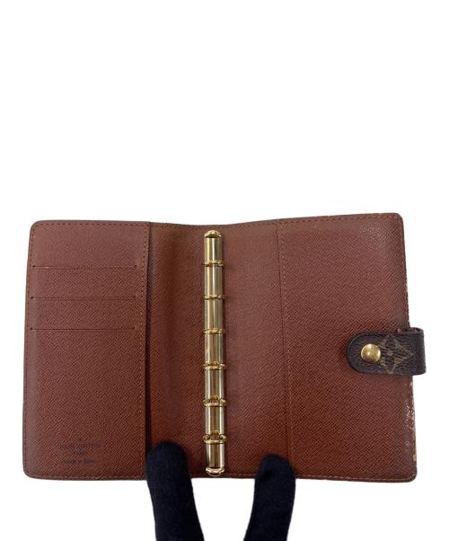 LOUIS VUITTON（ルイ ヴィトン）LOUIS VUITTON (ルイ ヴィトン) 手帳カバー　アジェンダPM ブラウンの古着・服飾アイテム
