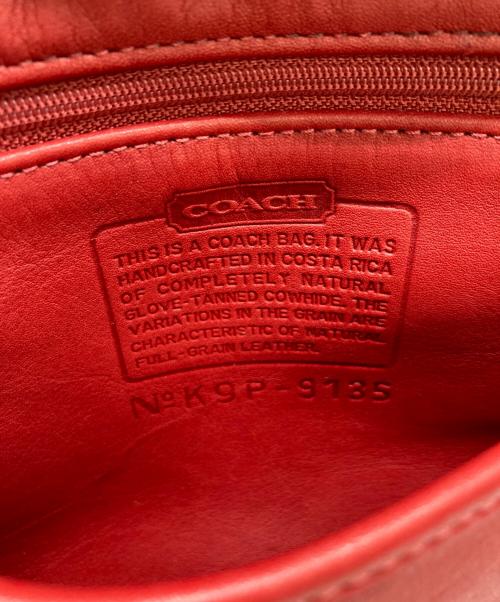 COACH（コーチ）COACH (コーチ) ショルダーバッグ レッドの古着・服飾アイテム