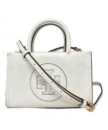 TORY BURCH（トリーバーチ）の古着「2WAYショルダーバッグ　エラバイオ」｜ホワイト