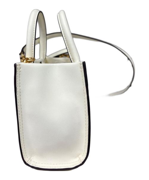 TORY BURCH（トリーバーチ）TORY BURCH (トリーバーチ) 2WAYショルダーバッグ　エラバイオ ホワイトの古着・服飾アイテム