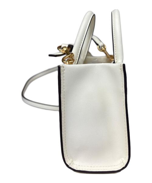 TORY BURCH（トリーバーチ）TORY BURCH (トリーバーチ) 2WAYショルダーバッグ　エラバイオ ホワイトの古着・服飾アイテム