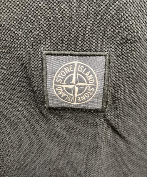 STONE ISLAND（ストーンアイランド）STONE ISLAND (ストーンアイランド) ポロシャツ ブラック サイズ:SIZE Lの古着・服飾アイテム
