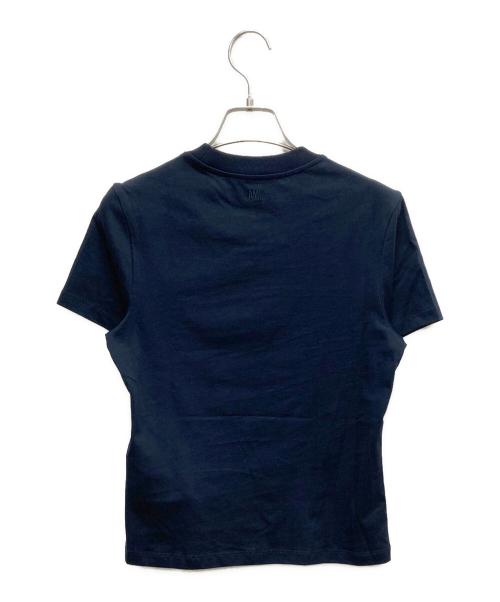 AMI PARIS（アミ パリス）AMI PARIS (アミ パリス) 半袖カットソー ネイビー サイズ:SIZE XSの古着・服飾アイテム