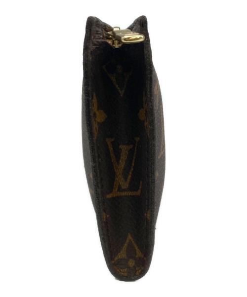 LOUIS VUITTON（ルイ ヴィトン）LOUIS VUITTON (ルイ ヴィトン) バケットPM付属ポーチ ブラウンの古着・服飾アイテム