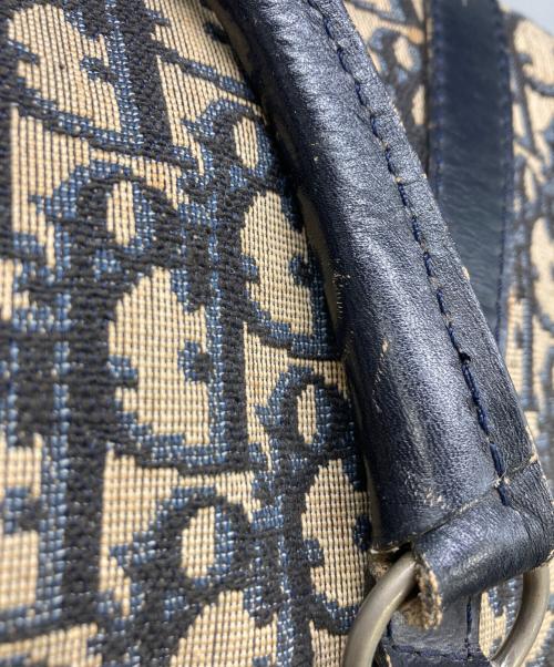 Christian Dior（クリスチャン ディオール）Christian Dior (クリスチャン ディオール) ミニボストンバッグ　トロッター ベージュの古着・服飾アイテム