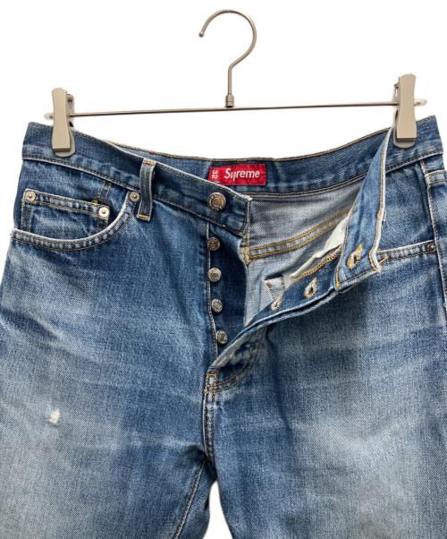 SUPREME（シュプリーム）SUPREME (シュプリーム) デニムパンツ　RIGID SLIM JEANS インディゴ サイズ:SIZE 81cm (W32)の古着・服飾アイテム