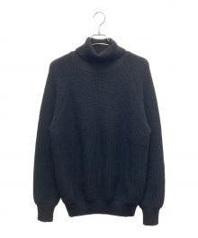 LARDINI（ラルディーニ）の古着「厚手ニット」｜ブラック