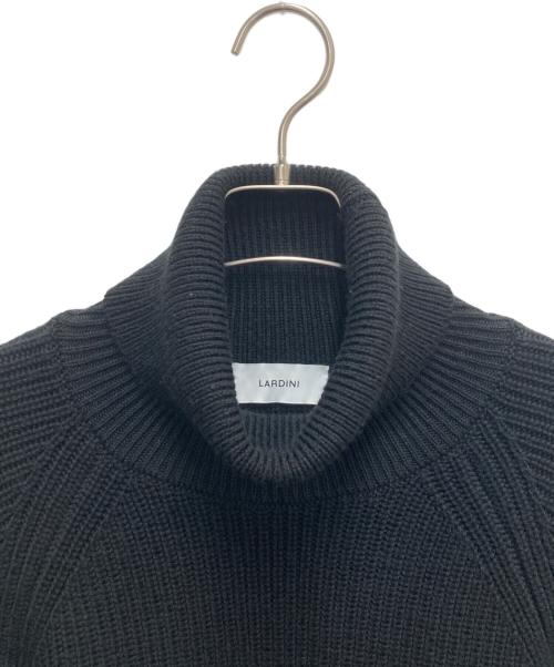 LARDINI（ラルディーニ）LARDINI (ラルディーニ) 厚手ニット ブラック サイズ:SIZE 52の古着・服飾アイテム