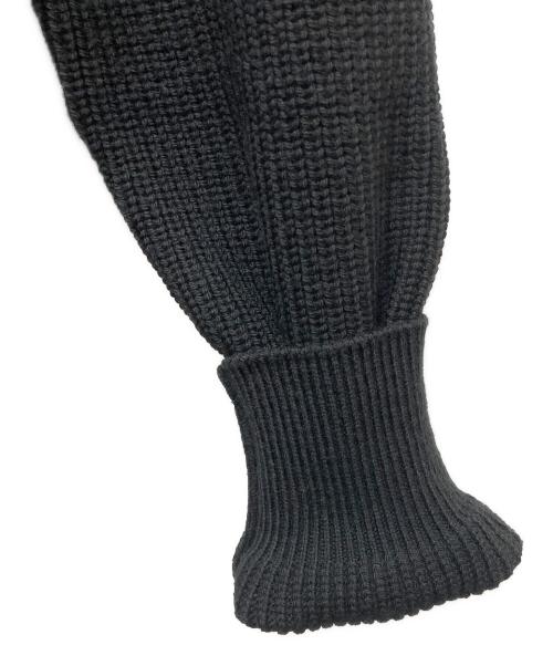 LARDINI（ラルディーニ）LARDINI (ラルディーニ) 厚手ニット ブラック サイズ:SIZE 52の古着・服飾アイテム