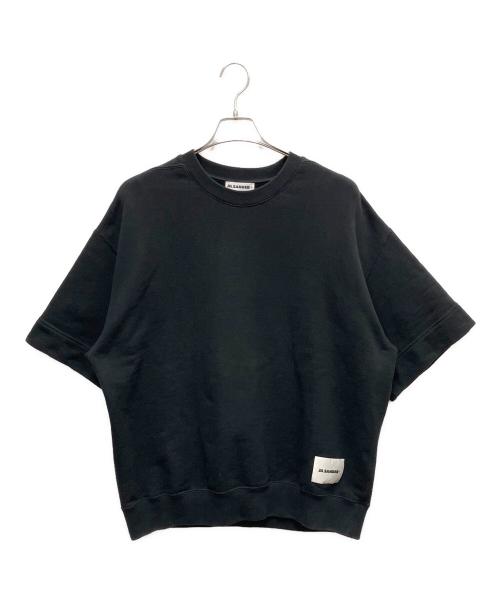 JIL SANDER+（ジルサンダープラス）JIL SANDER+ (ジルサンダープラス) S/S SWEAT SHIRTS ブラック サイズ:SIZE XLの古着・服飾アイテム