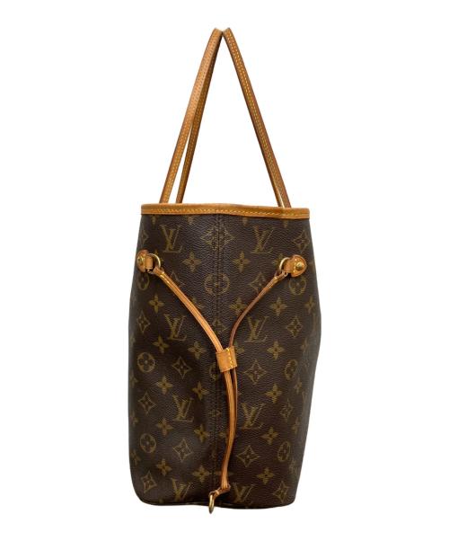 LOUIS VUITTON（ルイ ヴィトン）LOUIS VUITTON (ルイ ヴィトン) トートバッグ　ネヴァーフルMM ブラウンの古着・服飾アイテム