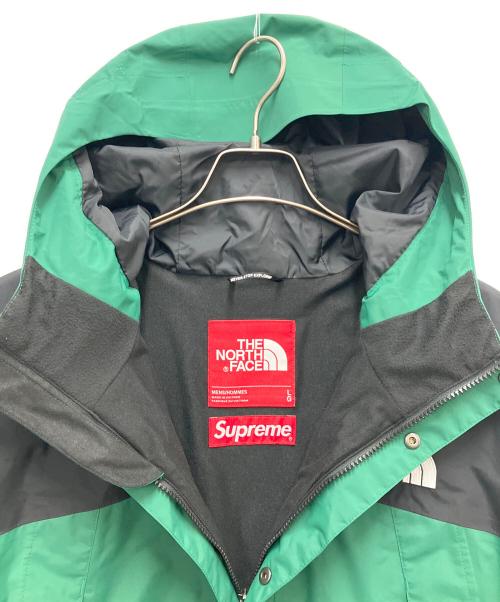 THE NORTH FACE（ザ ノース フェイス）THE NORTH FACE (ザ ノース フェイス) SUPREME (シュプリーム) マウンテンジャケット グリーン サイズ:SIZE Lの古着・服飾アイテム